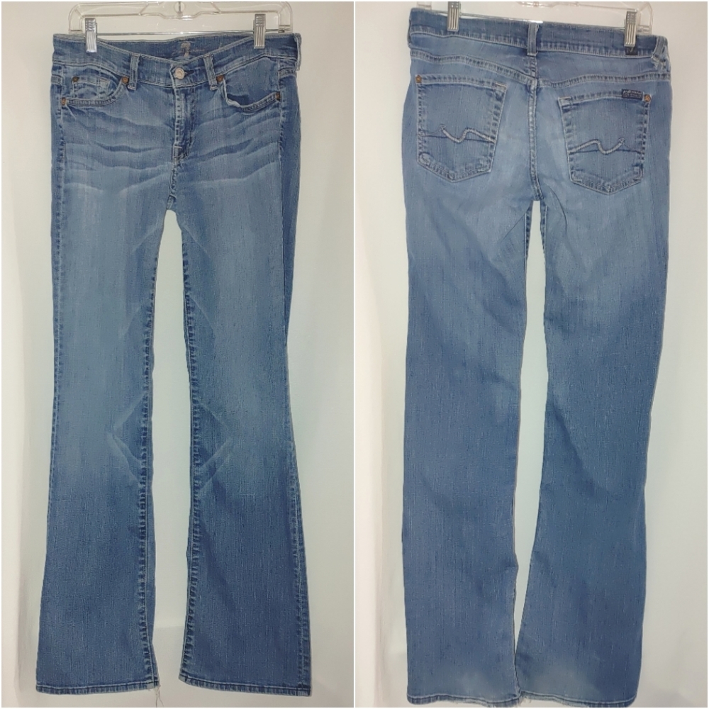 7FAM 7 for all Mankind Bootcut Jeans 29 Y2K